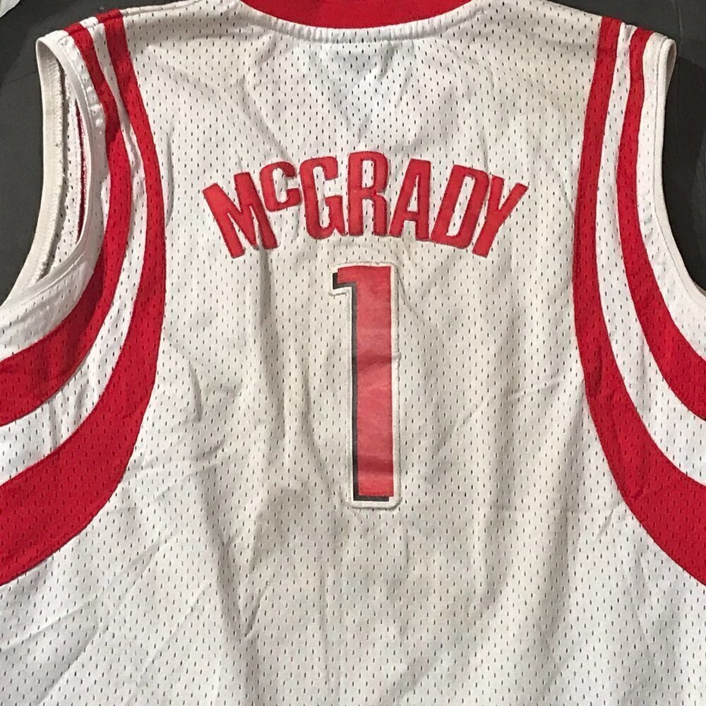 NBA Reebok Houston Rockets Vintage Jersey - Picture 7 of 11
